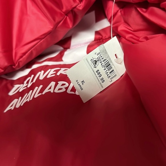 Toy story disney pizza planet puffer jacket xl - Picture 16 of 16